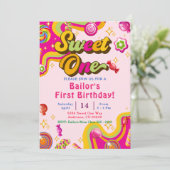 キャンディ バースデー インビテーション スウィート ワン パーティー (スタンド正面)