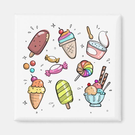 キャンディ マグネット (正面)