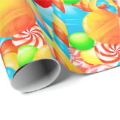 キャンディ ラッピングペーパー (ロールコーナー)