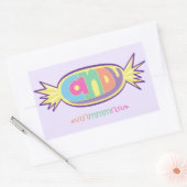 キャンディmmmスタンプ 長方形シール (封筒)