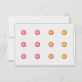 キャンディRSVPカード 出欠カード (裏面)