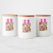 キャンディSweet sixteenアイスクリームモノグラム フードラベル (ボトル)