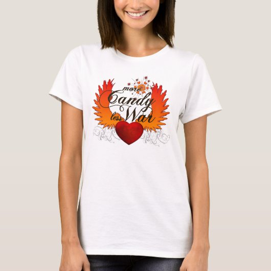 キャンディTシャツをもっと見る Tシャツ (正面)