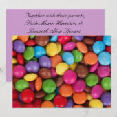 キャンデカラフルィ 招待状 (正面/裏面)