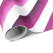 キャンデストライプィーズパープル&ピンクラッピング紙 ラッピングペーパー (ロールコーナー)