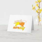 キャンデーのアメリカンドッグ カード (黄色い花)