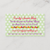 キャンデーのクーポンカード 割引カード (裏面)