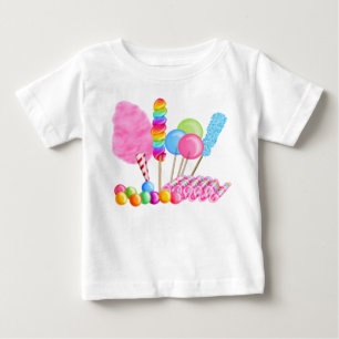 キャンデーのサーカスのTシャツ ベビーTシャツ