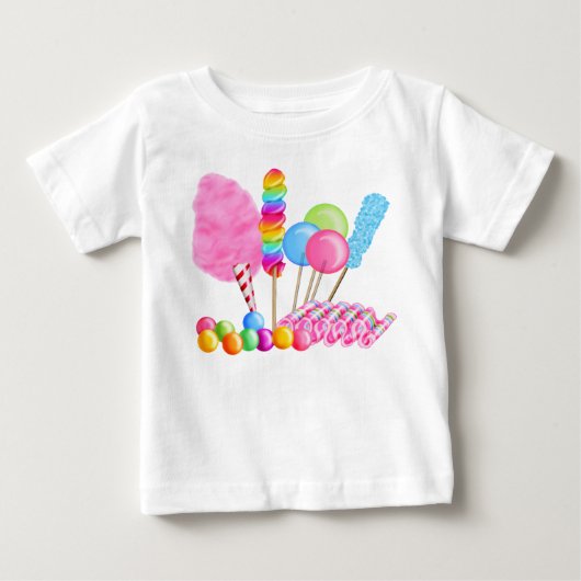 キャンデーのサーカスのTシャツ ベビーTシャツ (正面)