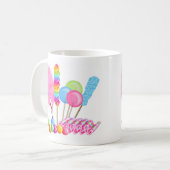 キャンデーのサーカス コーヒーマグカップ (正面左)