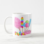 キャンデーのサーカス コーヒーマグカップ (左)