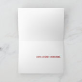 キャンデーのストッキング シーズンカード (内部)