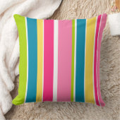 キャンデーのストライプの投球のクッション クッション (ブランケット)
