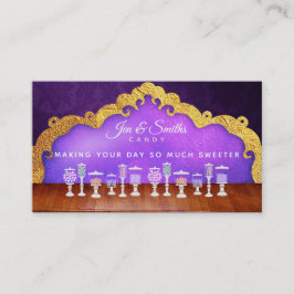 キャンデーのスローガンの名刺 名刺