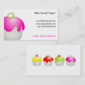 キャンデーのパン、失敗サラの砂糖、 名刺 (正面/裏面)