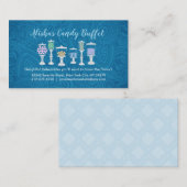 キャンデーのビュッフェの名刺 名刺 (正面/裏面)