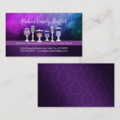 キャンデーのビュッフェの名刺 名刺 (正面/裏面)