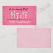 キャンデーのビュッフェの名刺 名刺 (正面/裏面)