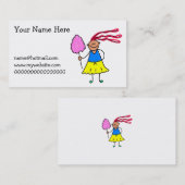 キャンデーのフロスの子供 名刺 (正面/裏面)