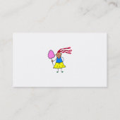 キャンデーのフロスの子供 名刺 (裏面)