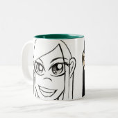 キャンデーのマグ! ツートーンマグカップ (正面左)