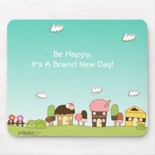 キャンデーの丘のマウスパッド マウスパッド (正面)