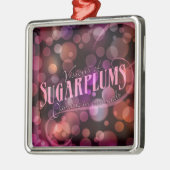 キャンデーの休日の視野 メタルオーナメント (左)