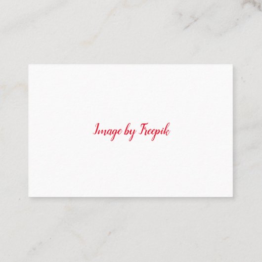 キャンデーの土地の虹 名刺 (裏面)