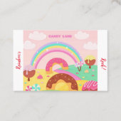 キャンデーの土地の虹 名刺 (正面)