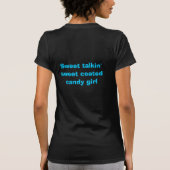 キャンデーの女の子 Tシャツ (裏面)