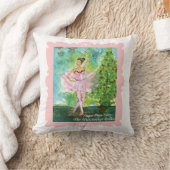 キャンデーの妖精のくるみ割りのバレエのクッション クッション (ブランケット)
