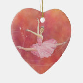 キャンデーの妖精のハートのオーナメント セラミックオーナメント (右)