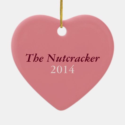 キャンデーの妖精のハートのオーナメント セラミックオーナメント (裏面)