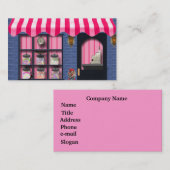 キャンデーの専門店のおもしろいの名刺 名刺 (正面/裏面)