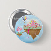 キャンデーの島 缶バッジ (正面&裏面)