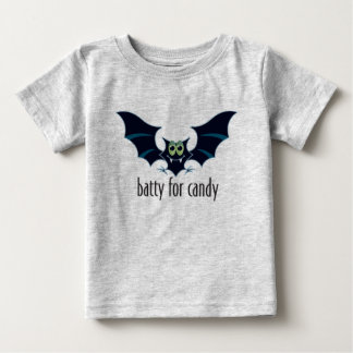 キャンデーの幼児のハロウィンのワイシャツのために気の変 ベビーTシャツ