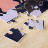 キャンデーの店のラブラドール ジグソーパズル (側面)