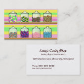 キャンデーの店 名刺 (正面/裏面)