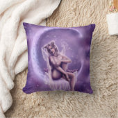 キャンデーの月のアメリカ人のMoJoの枕 クッション (ブランケット)