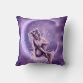 キャンデーの月のアメリカ人のMoJoの枕 クッション (裏面)