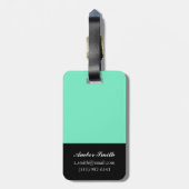 キャンデーの点 ラゲッジタグ (裏面縦)