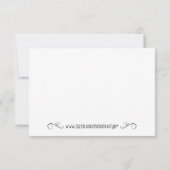 キャンデーの誕生日のサンキューカード(ピンク) サンキューカード (裏面)