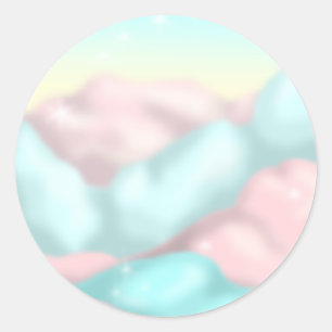 キャンデーの雲 ラウンドシール