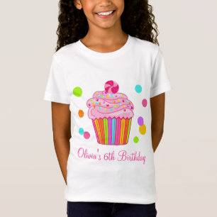 キャンデーの驚きのカップケーキ Tシャツ