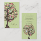 キャンデーの鳥の木のオンライン店ビジネスプロフィールカード 名刺 (正面/裏面)