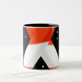 キャンデーはマグを付けます ツートーンマグカップ (中央)