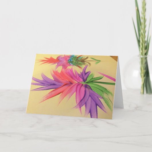 キャンデーは自閉症の芸術家に水をまきます カード (正面)