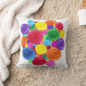 キャンデーは自閉症の芸術家に水をまきます クッション (ブランケット)