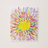 キャンデーは自閉症の芸術家に水をまきます ジグソーパズル (縦)