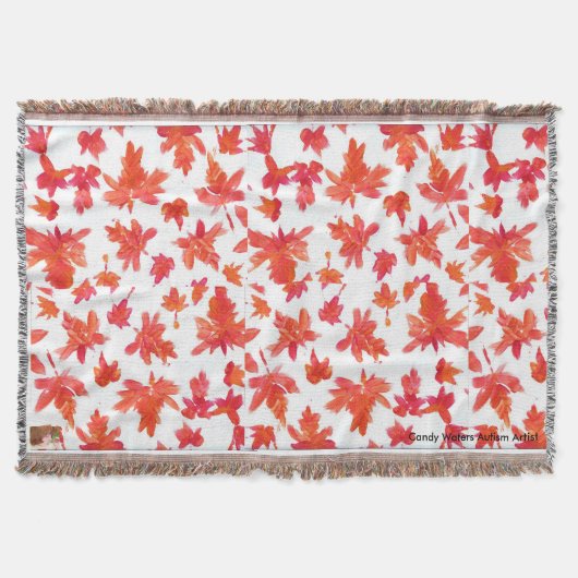 キャンデーは自閉症の芸術家に水をまきます スローブランケット (正面)